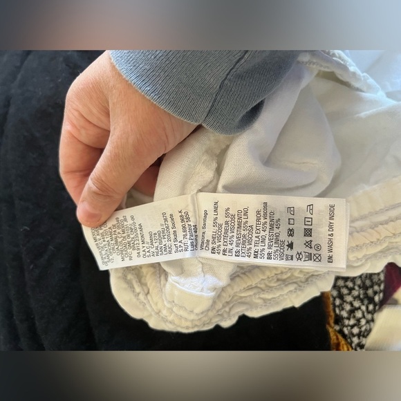 Roxy - Linen & Viscose Oceanside & Drawstring Flared Pants - Picture 2 of 7